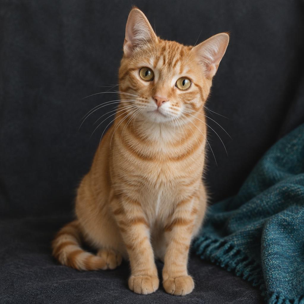 Apollo, gato disponível para adoção